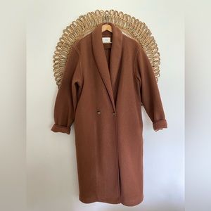 NWOT Aritzia Wilfred Charlize Jacket, Epicurean Brown